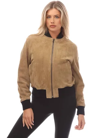 Belstaff Womens Centenary Bomber Jacket in Leather - Size 8 UK