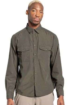 Craghoppers Mens Kiwi Long Sleeve Nosi Defence Shirt - - Size X-Large