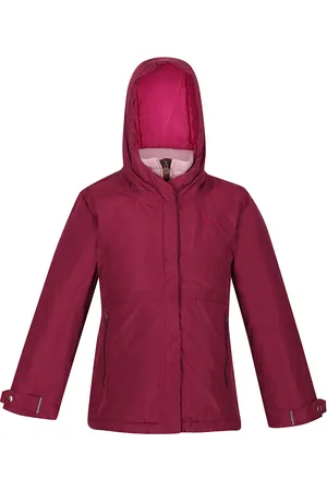 Regatta Girls Benazira Waterproof Hooded Jacket Coat - - Size 5-6Y