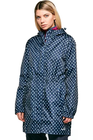 Peter Storm WoMens Parka-In-A-Pack Waterproof Jacket, Raincoat for Walking & Hiking - - Size 8 UK