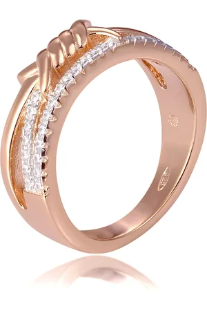 ORPHELIA WoMens 925 Sterling Silver Ring - ZR-7421 - Size O 1/2