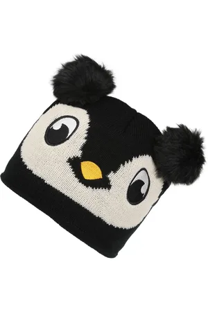 Regatta Boys Animally III Acrylic Knit Pom Pom Beanie Hat - - Size 5-6Y