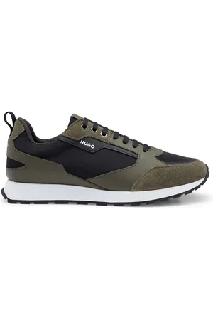 HUGO BOSS Mens Icelin Running Trainers in Mesh - Size UK 7