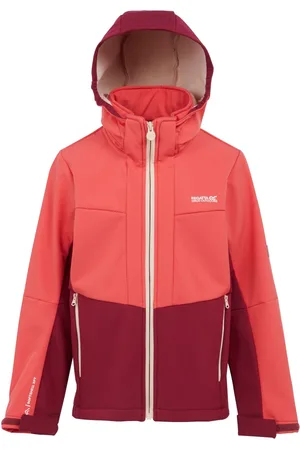 Regatta Kids Unisex Childrens/Kids Haydenbury II Soft Shell Jacket ( Sky/Rumba ) - Size 15-16Y
