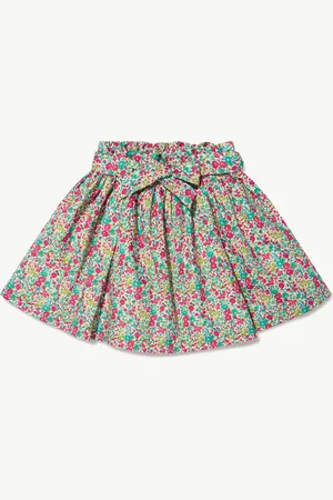 BONPOINT Girls Floral Tuie Skirt in Mint - - Size 12Y