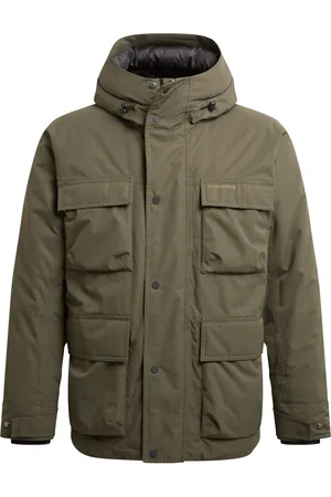 Craghoppers Mens National Trust Hamps Waterproof Jacket (Woodland Green) - - Size Large