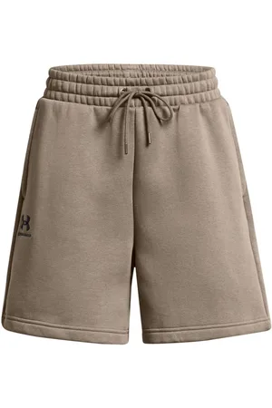 Under Armour Womens UA Icon Fleece Boyfriend Shorts in - Size 12 UK