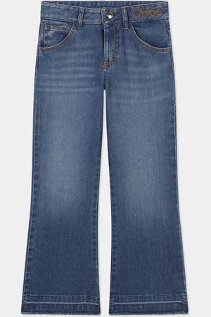 Chloé Chloé Girls Wide Leg Jeans in - Size 6Y