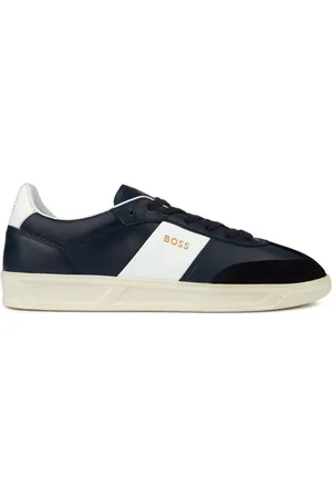 HUGO BOSS Mens Brandon Tenn Trainers - material_Leather - Size UK 8