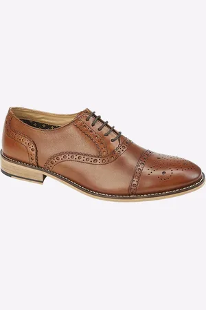 ROAMERS Jefferson Brogues Mens - - Size UK 8