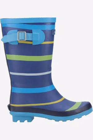 Cotswold Outdoor Childrens Unisex Stripe Wellington Wellingtons - - Size UK 8 Infant