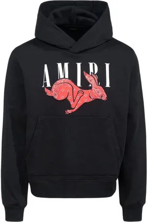 AMIRI Mens CNY Rabbit Logo Hoodie - Size Medium