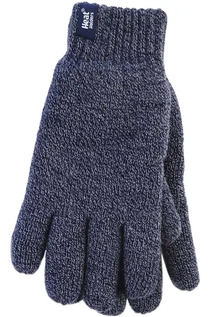 Heat Holders Mens Fleece Lined Warm Gloves For Winter - - Size X-Small/Small