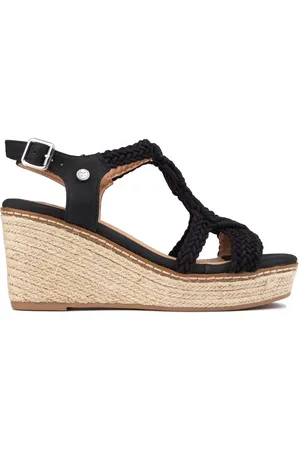 Xti Womens Block Wedge Shoes - Tele - Size UK 3