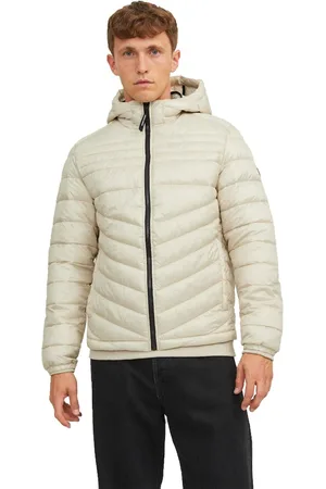 JACK & JONES Mens Hooded Padded Jacket - - Size Small