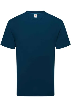 Fruit Of The Loom Unisex Adult Cotton T-Shirt (Mountain Blue) - - Size X-Large