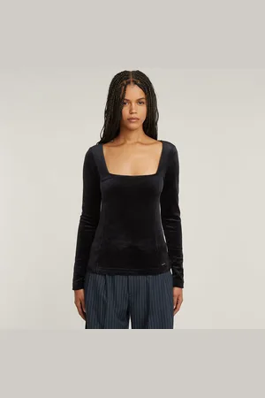 G-Star Womens G-Star RAW Velvet Slim Top - - Size X-Small