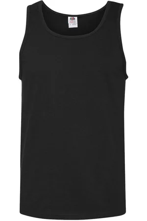 Fruit Of The Loom Mens HD Cotton Tank Top - Size Medium