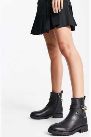 Moschino Womens chain detail boots in - Size EU 36