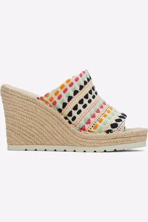TOMS Monica Mule Womens - Textile - Size UK 7