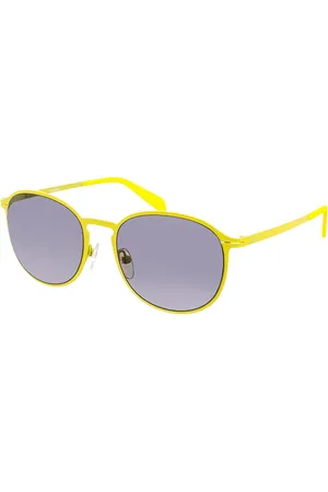 Calvin Klein CK2137S WoMens oval-shaped metal sunglasses - - One Size