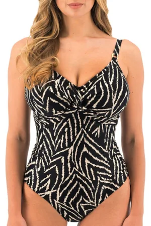 Fantasie Womens Silhouette Island Twist Front Swimsuit - Polyamide - Size 34D