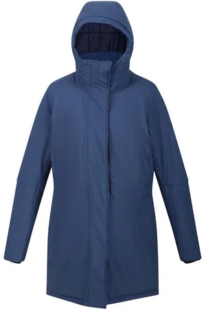 Regatta Womens Yewbank III Waterproof Insulated Jacket in Dark - Size 12 UK