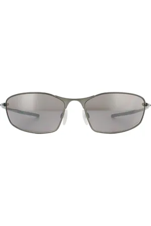 Oakley Wrap Mens Carbon Prizm Black Sunglasses - Metal - One Size