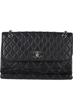 CHANEL Pre-owned Womens Maxi Quilted In The Business Flap Bag in Calfskin Leather Sheepskin - One Size