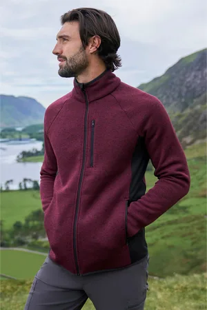 Mountain Warehouse Mens Treston Full Zip Fleece Jacket - Size 4XL