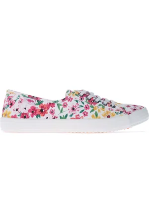 Rocket Dog Womens Chow Margate Floral Pumps in Textile - Size UK 4