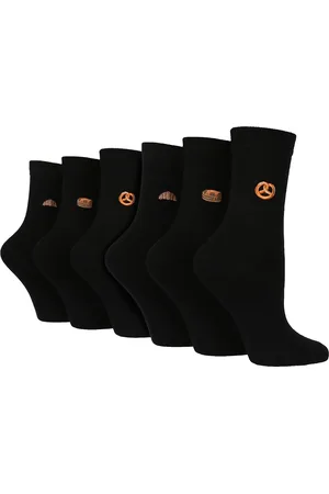 Wild Feet Womens 6 Pack Ladies Novelty Socks