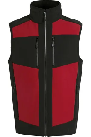 Regatta Mens E-Volve Colour Block Softshell Body Warmer (Classic /Black) - Size Small