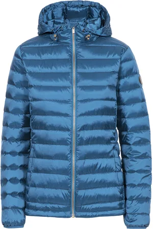 Trespass Womens Katheryn Ultra Lightweight Hooded Down Coat - Polyamide - Size 2XS