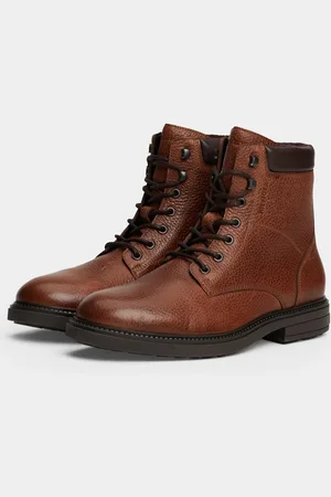 Tommy Hilfiger Outdoor Mens Warm Leather Boots - - Size UK 9