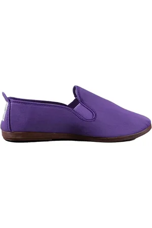 Flossy Morado Womens Plimsolls - Size UK 11