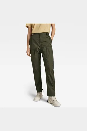 G-Star Womens G-Star RAW 3D Cargo Boyfriend Pants - Cotton - Size 28 (Waist)