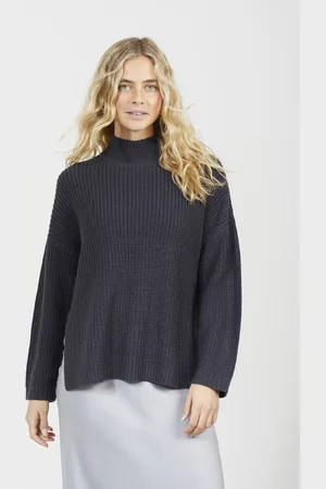 Brave Soul Womens Fisherman Knit Funnel Neck Jumper - Size Small