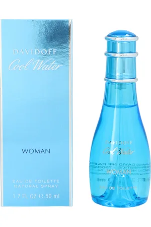 Davidoff Womens Cool Water Woman Eau de Toilette 50ml Spray For Her - - One Size