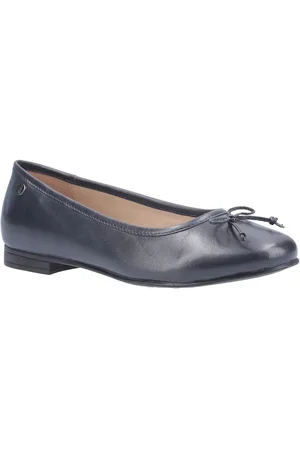 Hush Puppies Womens Naomi Leather Slip On Ballet Shoes - - Size UK 7