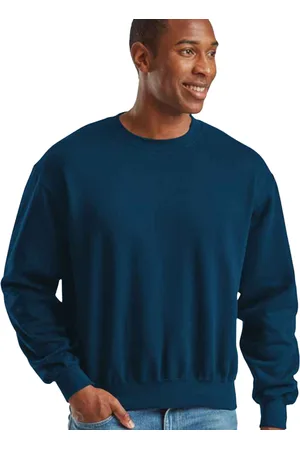 Fruit Of The Loom Mens Supercotton Sweatshirt (Mountain Blue) - - Size 3XL