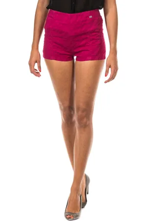 Met Womens Shorts with high waist and allic logo 70DBC0220 women - Cotton - Size 29 (Waist)
