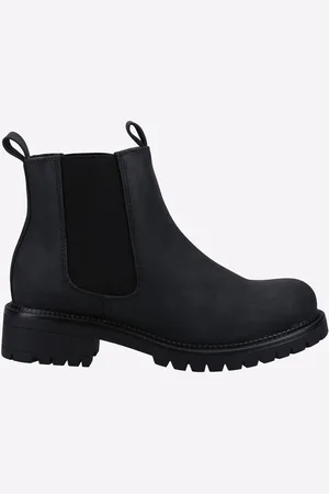 Divaz Taijal Vegan Chelsea Boots Womens - Mixed Material - Size UK 4