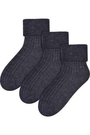 Steven 3 Pairs Womens Wool Bed Socks
