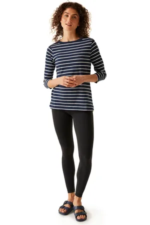 Regatta Womens/Ladies Bayletta 3/4 Sleeve Top ( /White) - Size 10 UK
