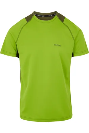 Regatta Mens Virda IV T-Shirt (Grenoble Green/Nephrite Green) - - Size Small