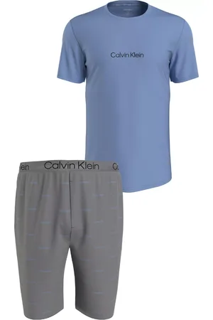 Calvin Klein COTTON STRETCH Mens Short Pyjama Set - - Size Large