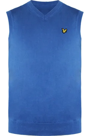 Lyle & Scott Golf Mens Vest Cotton - Size X-Small