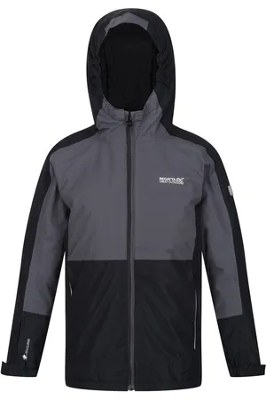 Regatta Kids Unisex Childrens/Kids Beamz III Waterproof Jacket ( /Seal Grey) - Size 5-6Y