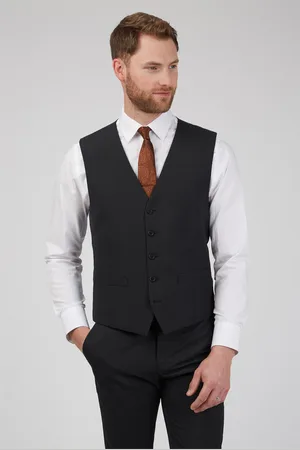 Limehaus Mens Panama Waistcoat in - Size 42 Regular